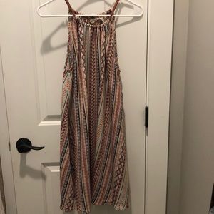 Multi colored printed dress